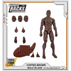 BLANKS - CORPO MASCULINO COFFEE BROWN