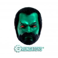 CABEÇA DARKON flocada - GRUNGATOYS