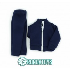 ABRIGO ESPORTIVO AZUL - GRUNGATOYS