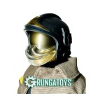 CAPACETE BOMBEIRO PRETO  - GRUNGATOYS