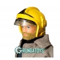 CAPACETE BOMBEIRO AMARELO  - GRUNGATOYS