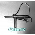 Metralhadora greasegun preta - GRUNGATOYS