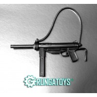 Metralhadora greasegun preta - GRUNGATOYS