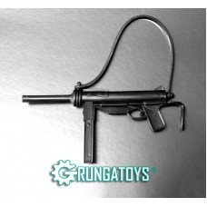 Metralhadora greasegun preta - GRUNGATOYS