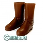 Botas Jackboot marrom - Grungatoys