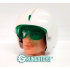 Capacete piloto branco - Grungatoys