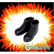 Bota cano baixo preto - Grungatoys